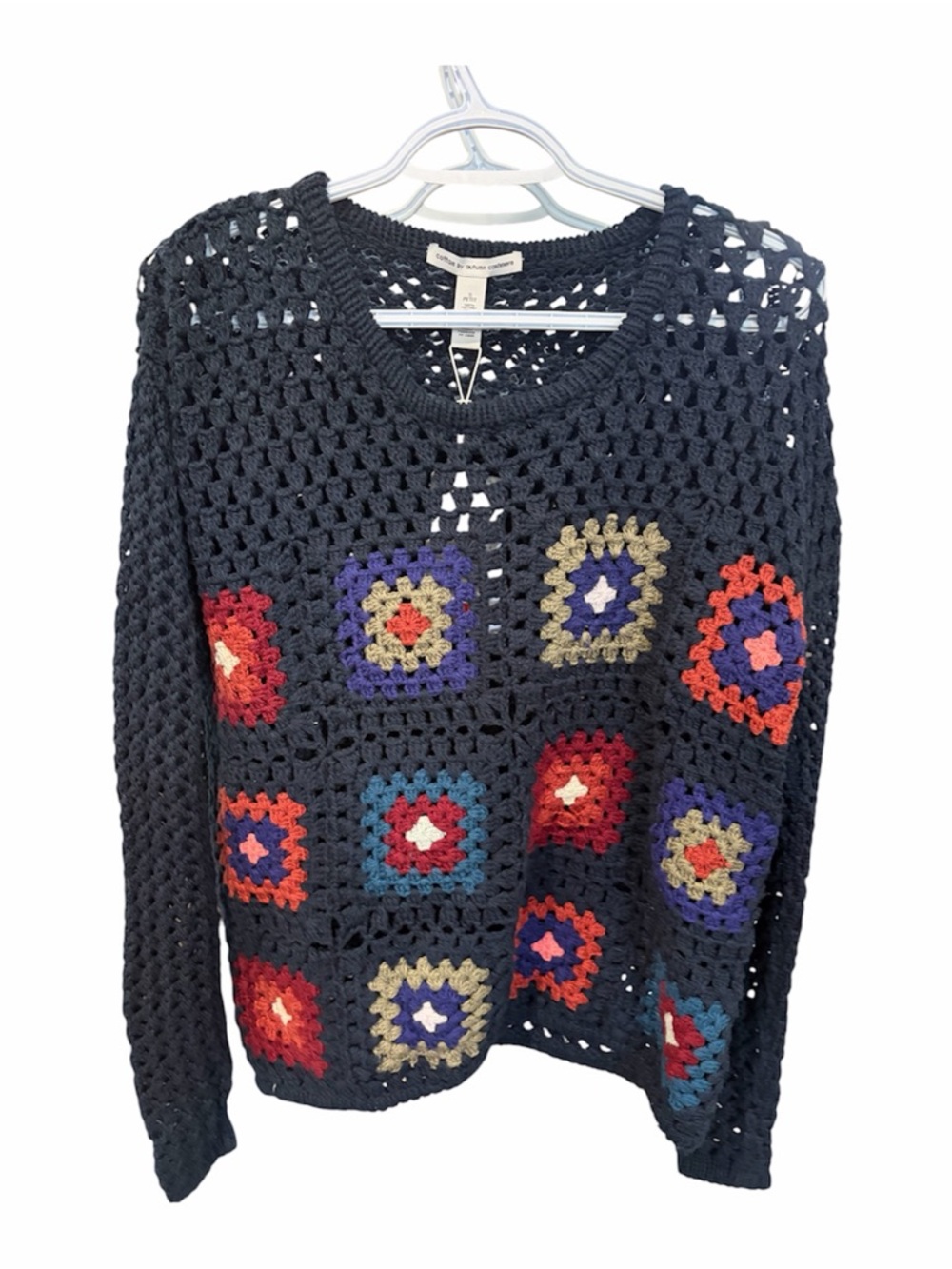 Autumn Cashmere Crochet Sweater Multicolor  - Size Small - Brand New  +80% off